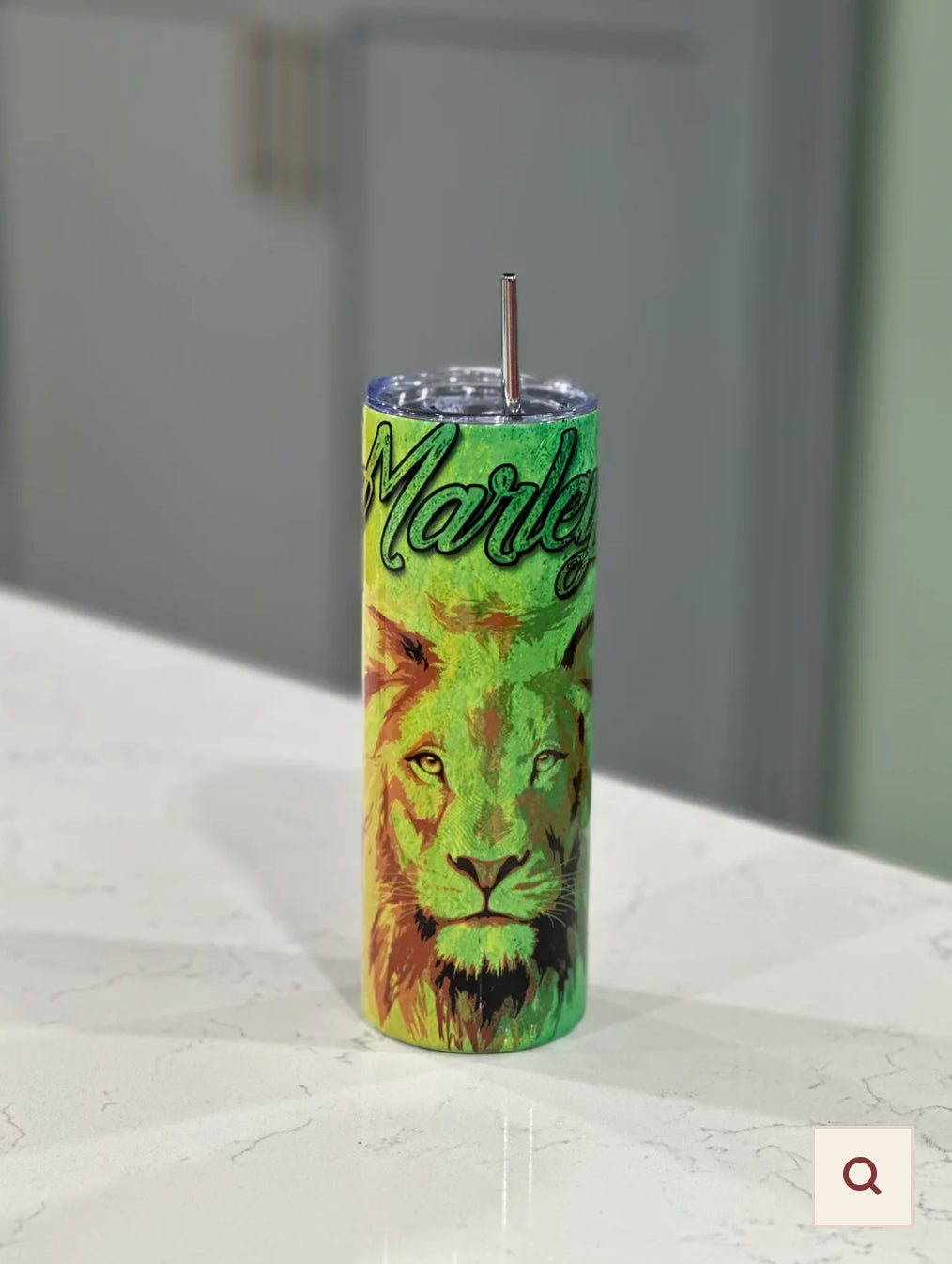 Bob Marley Customized tumbler