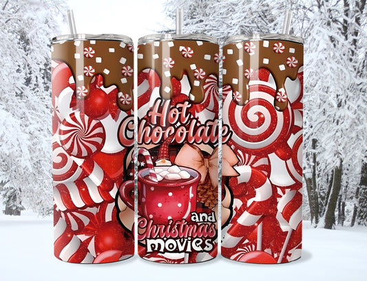 Custom Christmas Chocolate Tumbler